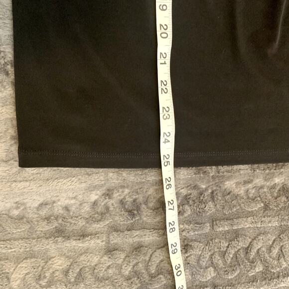 Jones Studio Separates Black Sleeveless Women's Pleated Shell Top Size L - Picture 2 of 8